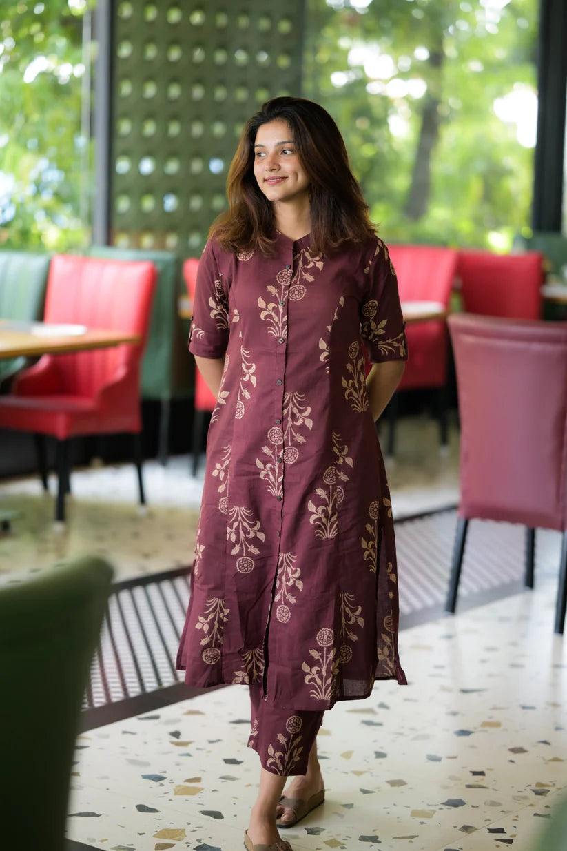 Premium Floral Printed Co-ord Sets